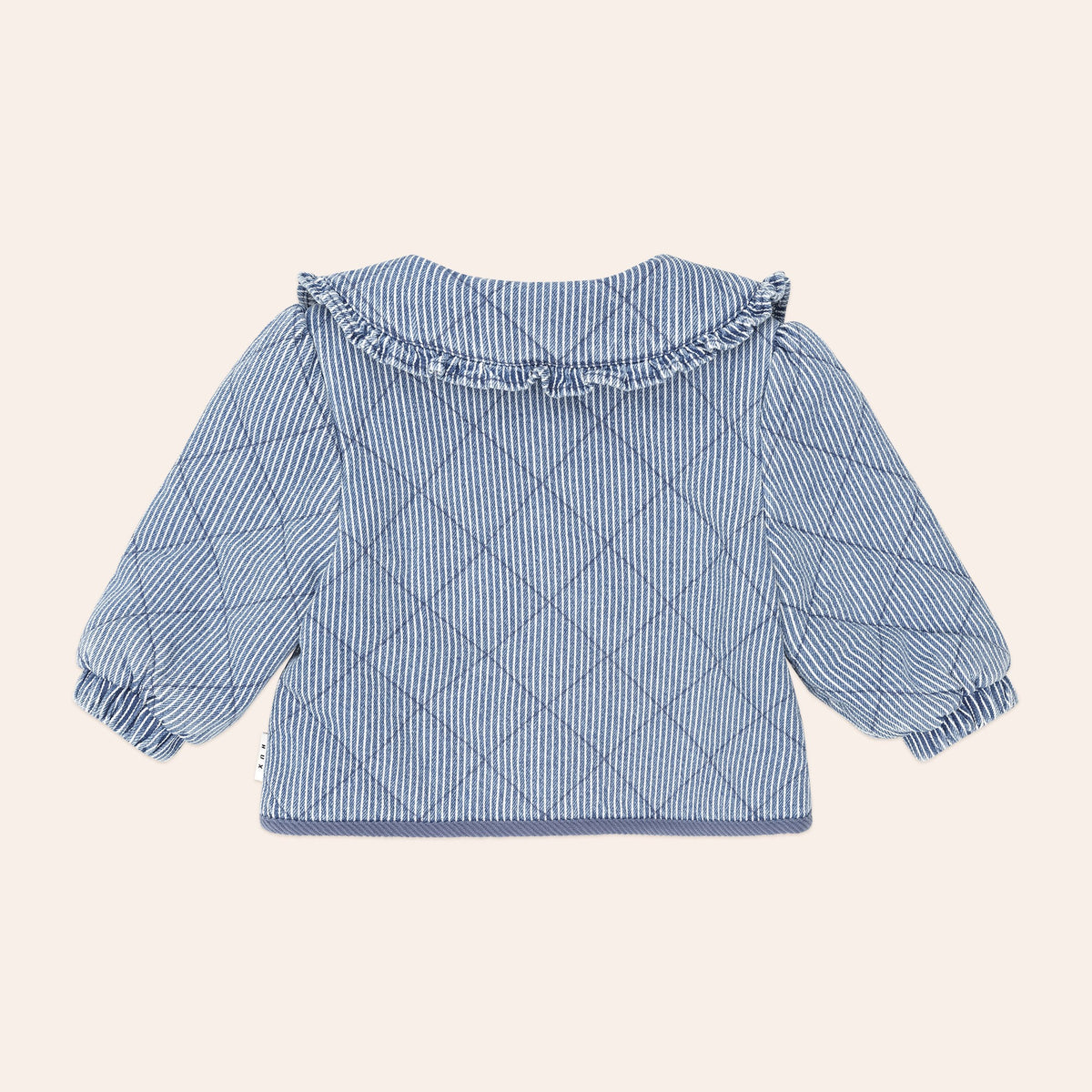 Vintage Bow Collar Denim Jacket