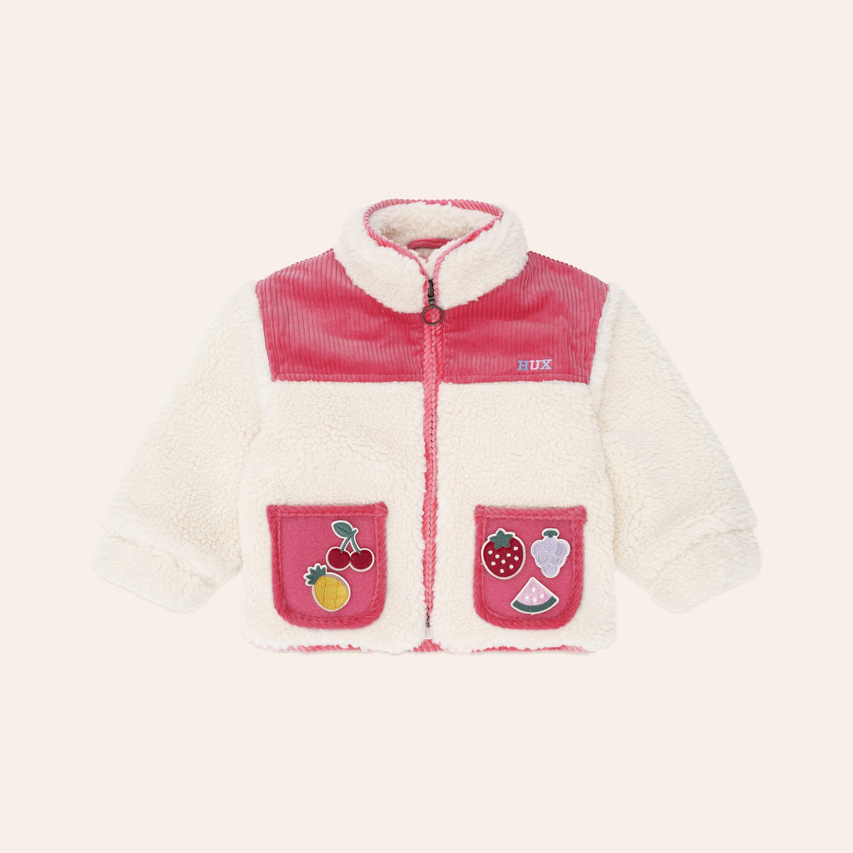 Sherpa Cord Patches Jacket