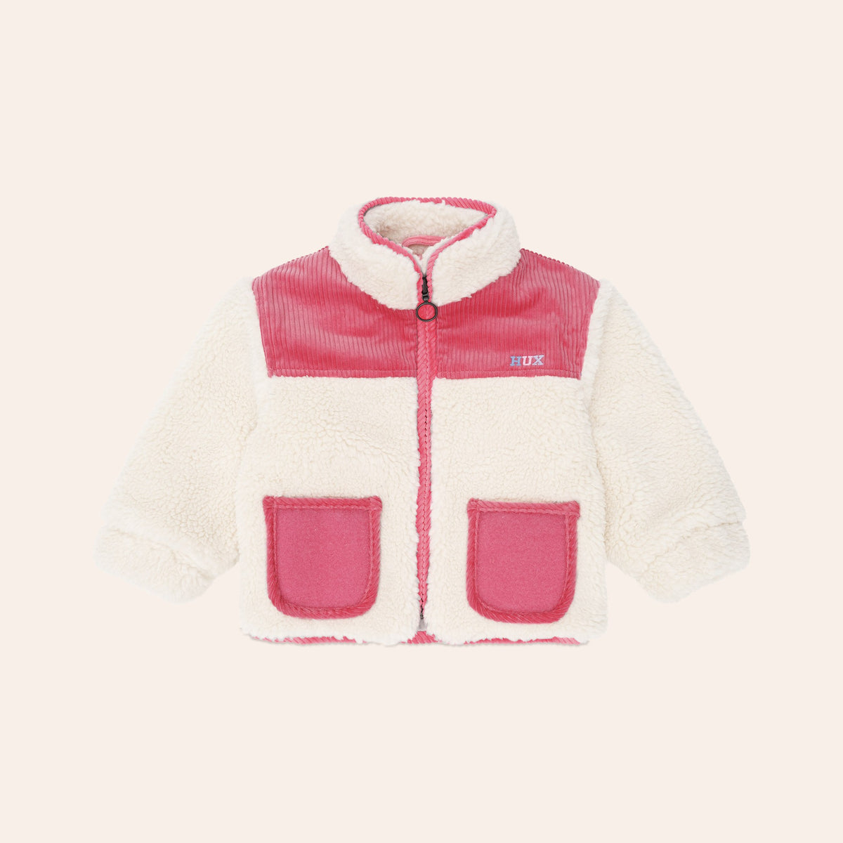 Sherpa Cord Patches Jacket