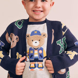 Varsity Letter Hux Cardi