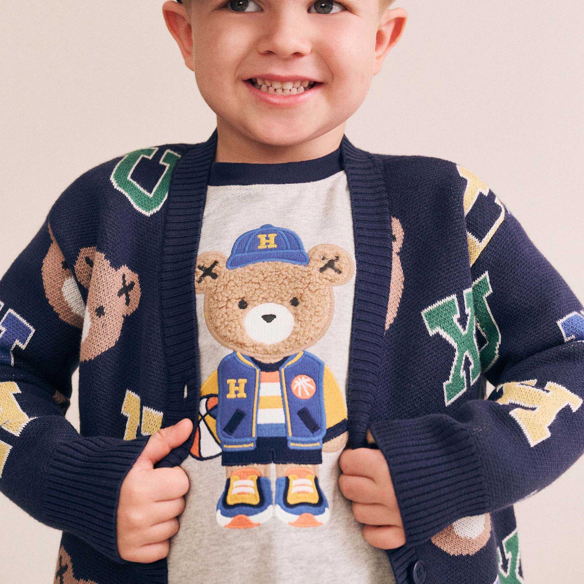 Varsity Letter Hux Cardi