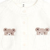 Newborn Peekaboo Hux Cardi