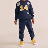 Navy Hux Trackpant