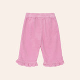 Cord Frill Hem Pant