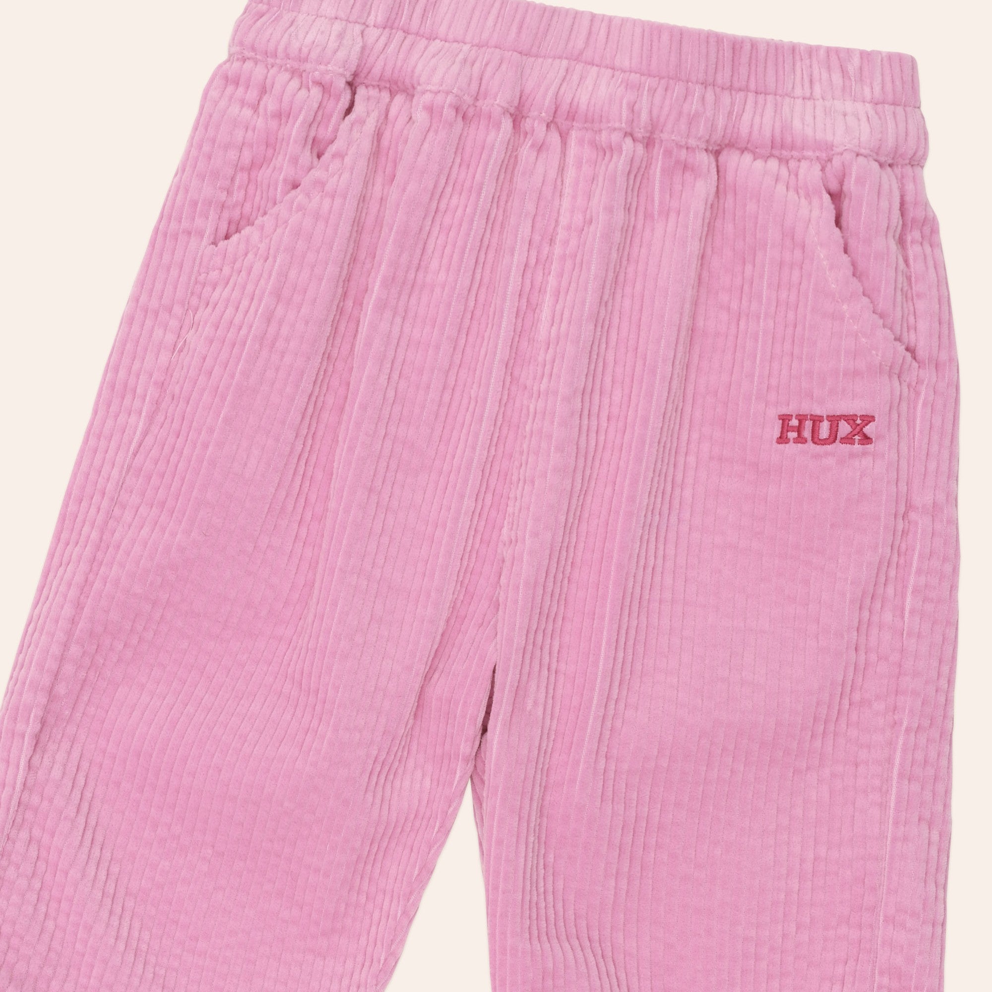 Cord Frill Hem Pant