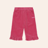 Cord Frill Hem Pant