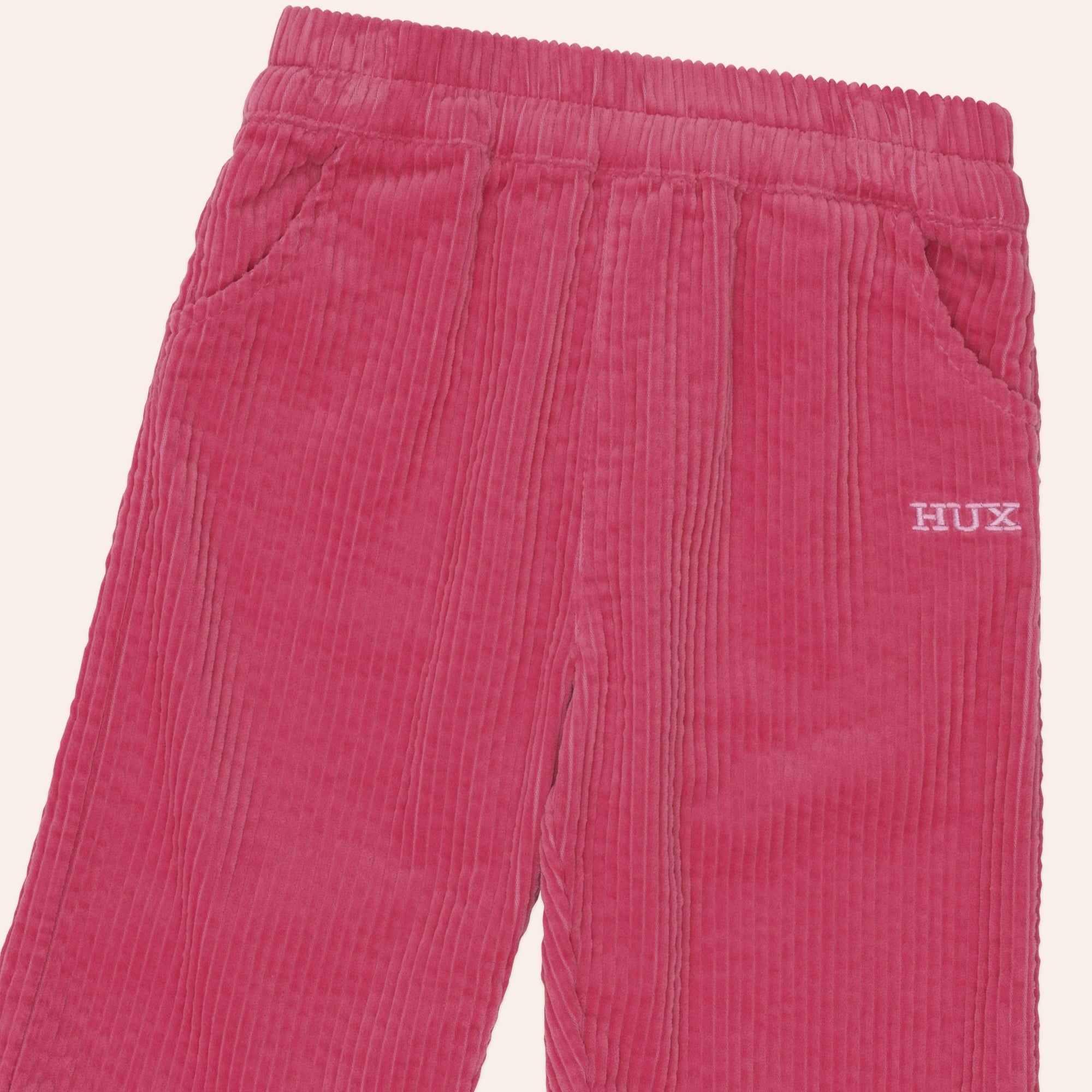 Cord Frill Hem Pant