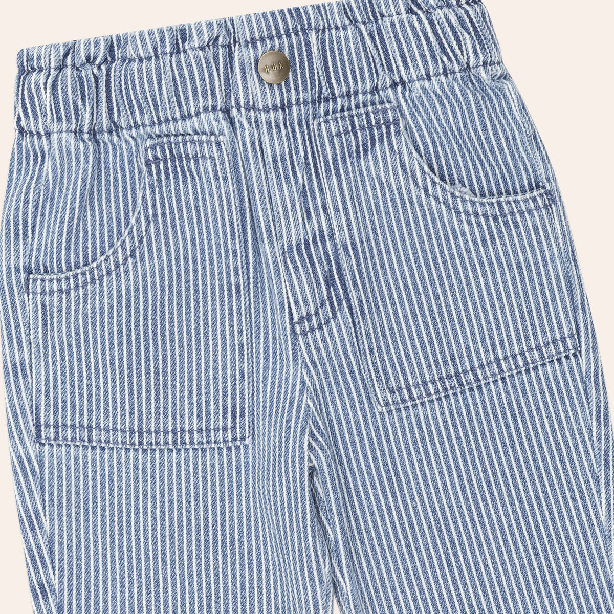 Vintage Bow Paperbag Demin Pant