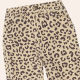 Leopard Print Denim Jeans