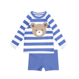 Stripe Huxbear 2pc Swim Set