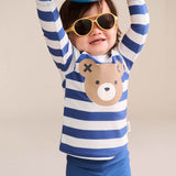 Stripe Huxbear 2pc Swim Set