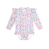 Vintage Floral Swimsuit