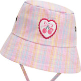 Seaside Rainbow Stripe Bucket Hat