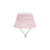 Seaside Rainbow Stripe Bucket Hat