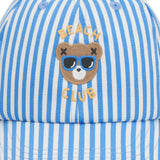 Beach Club Hux Ticking Stripe Hat