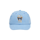 Beach Club Hux Ticking Stripe Hat