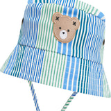 Beach Club Hux Variegated Stripe Bucket Hat