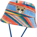 Hux Sunset Stripe Bucket Hat