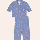 Vintage Blue Bunny PJ Set
