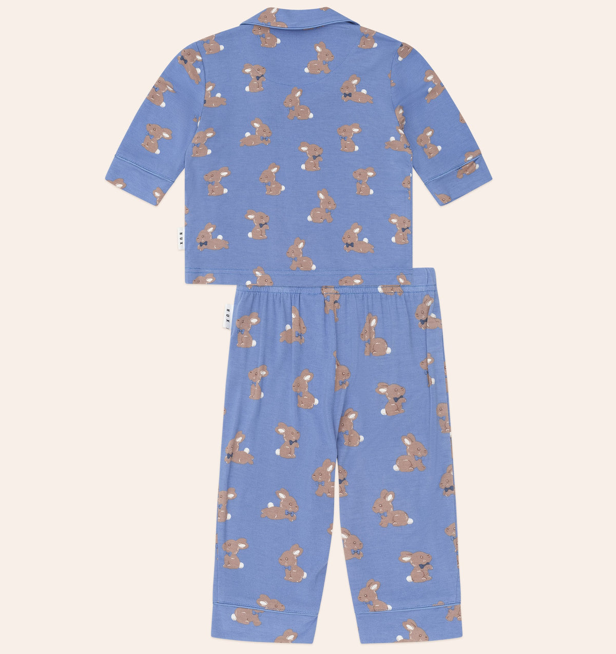 Vintage Blue Bunny PJ Set