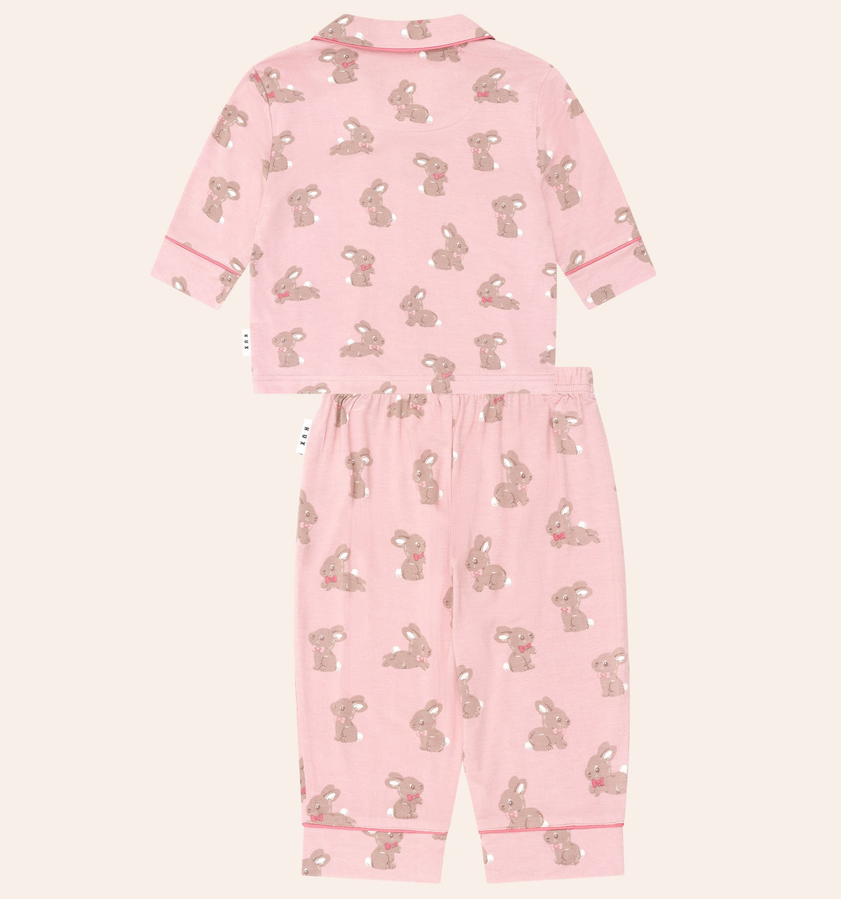 Dusty Pink Bunny PJ Set