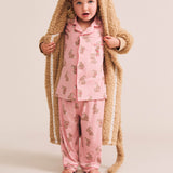 Dusty Pink Bunny PJ Set