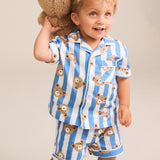Nautical Huxbear Stripe PJs