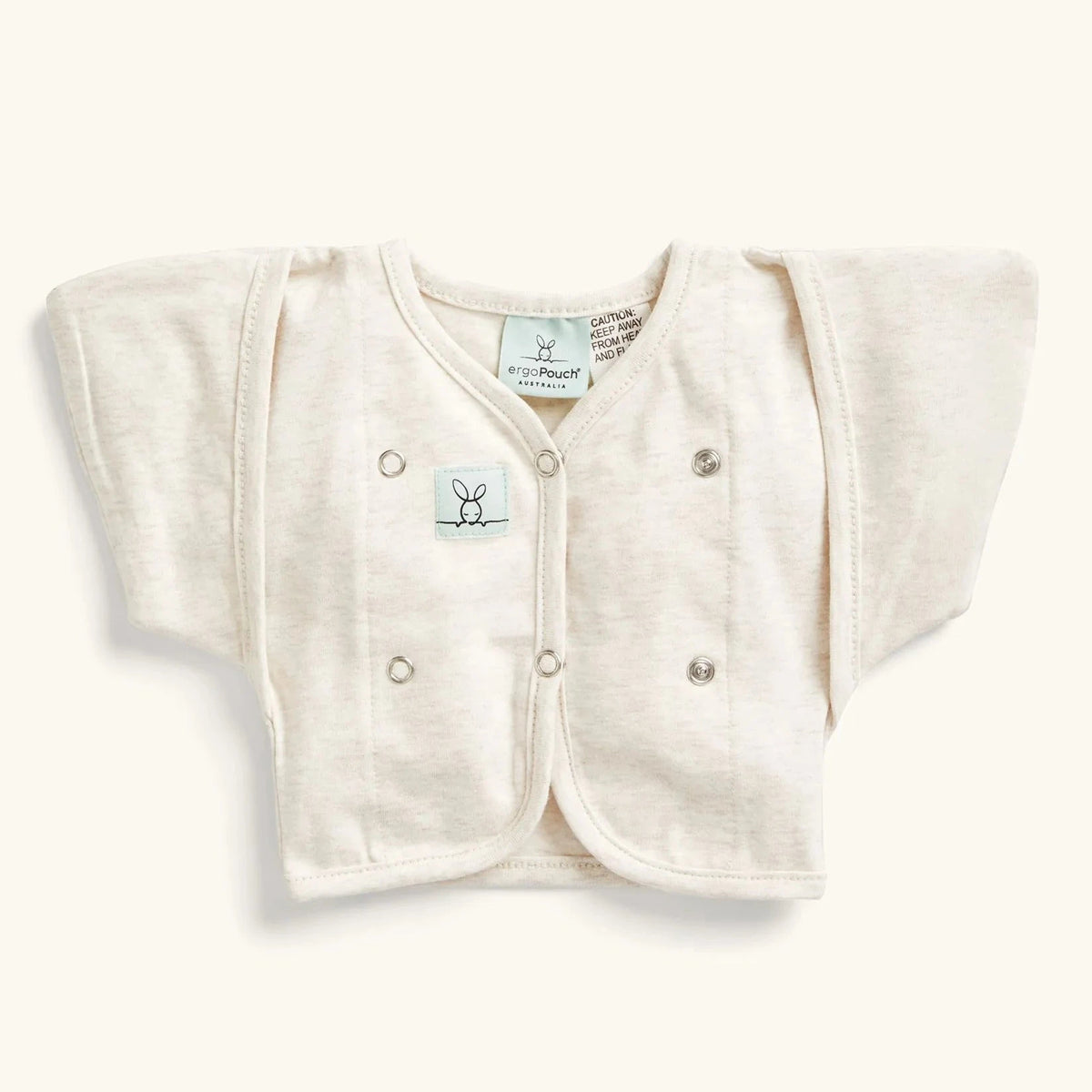 Butterfly Cardi (Oatmeal Marle)