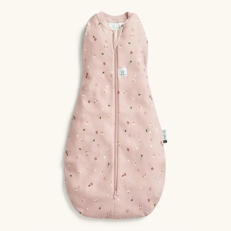 Cocoon Swaddle Bag 1.0 tog (Daisies)