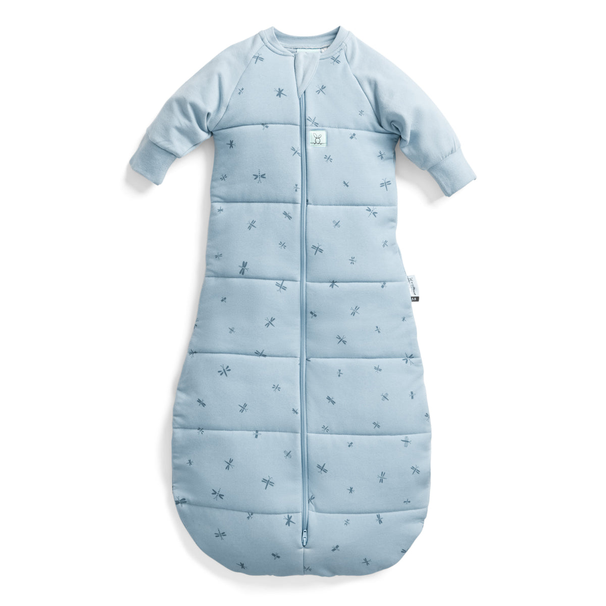 Jersey Sleeping Bag Sleeved 3.5 Tog (Dragonflies)