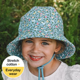 Ponytail Bucket Sun Hat - Heidi