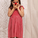 Bella Dress (Red Gingham)
