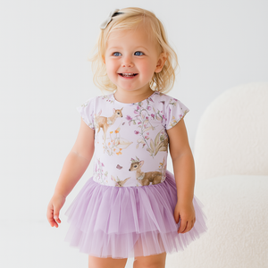 Enchanted Gardens Onesie Tutu Dress