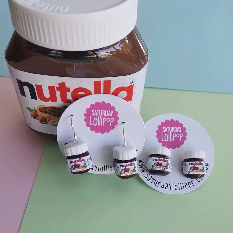 Nutella Stud Earrings