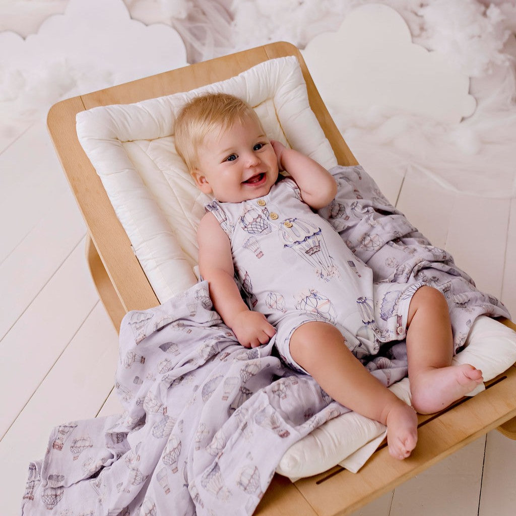 Dreamy Sheep Sleeveless Romper