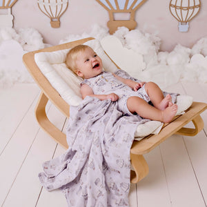 Dreamy Sheep Muslin Swaddle