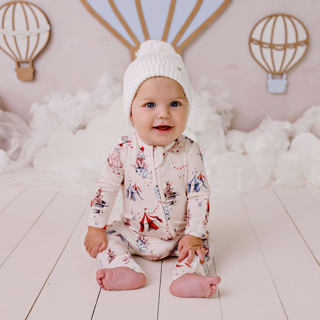 Circus Bunnies Zipsuit