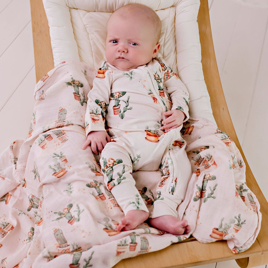 Happy Cactus Zipsuit