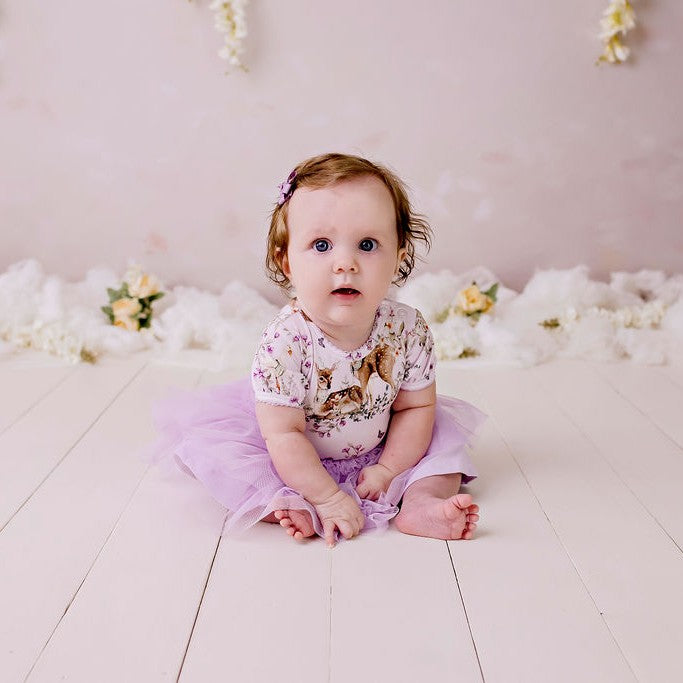 Enchanted Gardens Onesie Tutu Dress