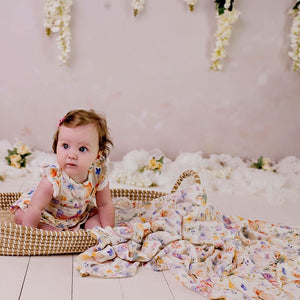 Butterfly Blooms Bodysuit Dress