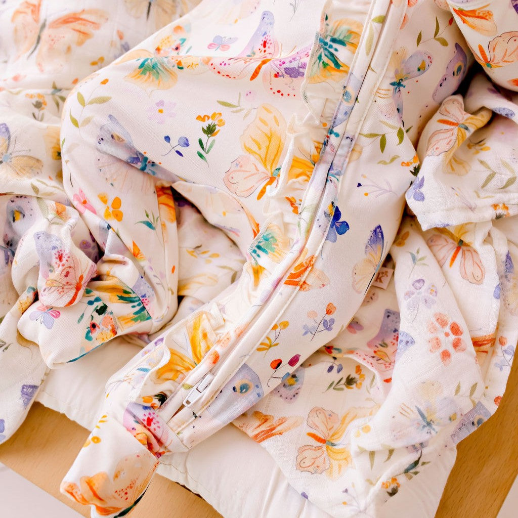 Butterfly Blooms Zipsuit