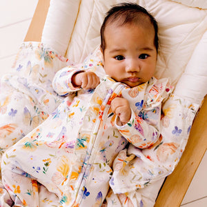 Butterfly Blooms Zipsuit
