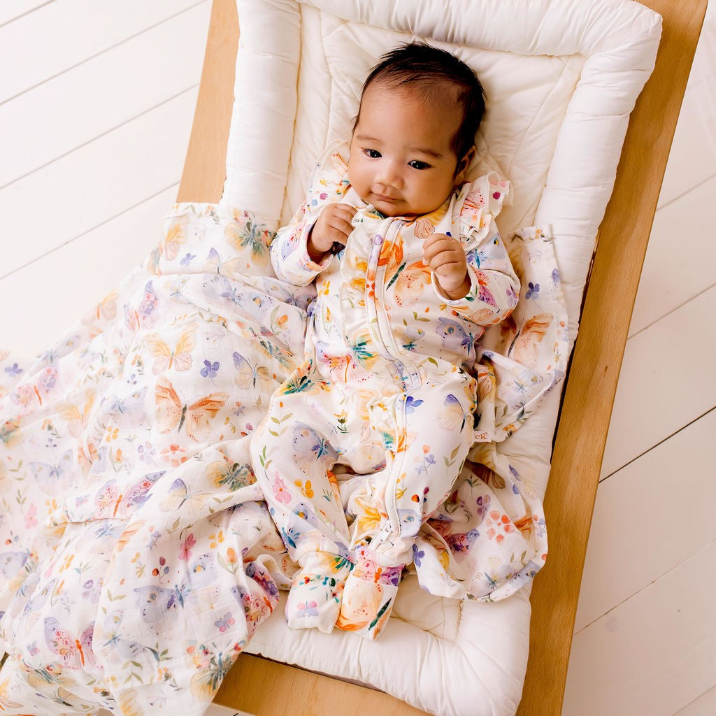 Butterfly Blooms Zipsuit