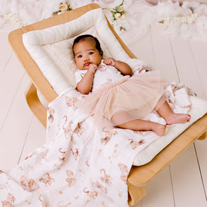 Royal Whiskers Muslin Swaddle