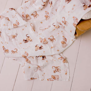 Royal Whiskers Muslin Swaddle