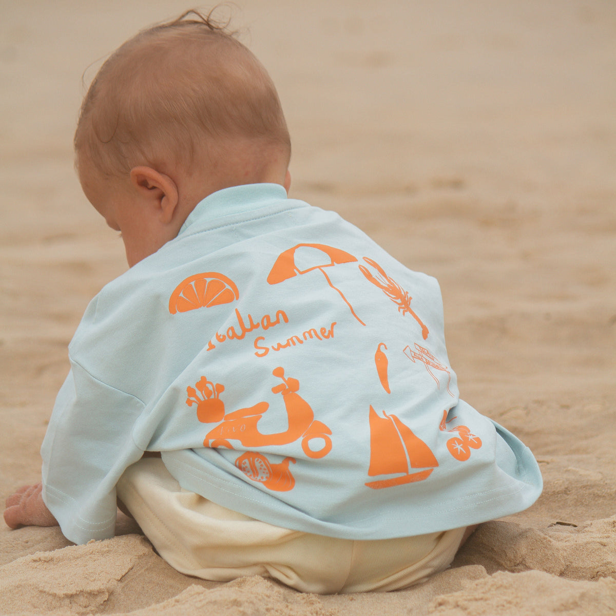 Alla Spiaggia Tee (Mist)