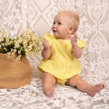 Nellie Playsuit (Yellow Gingham)