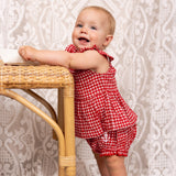 Glimmer Set (Red/White Gingham)