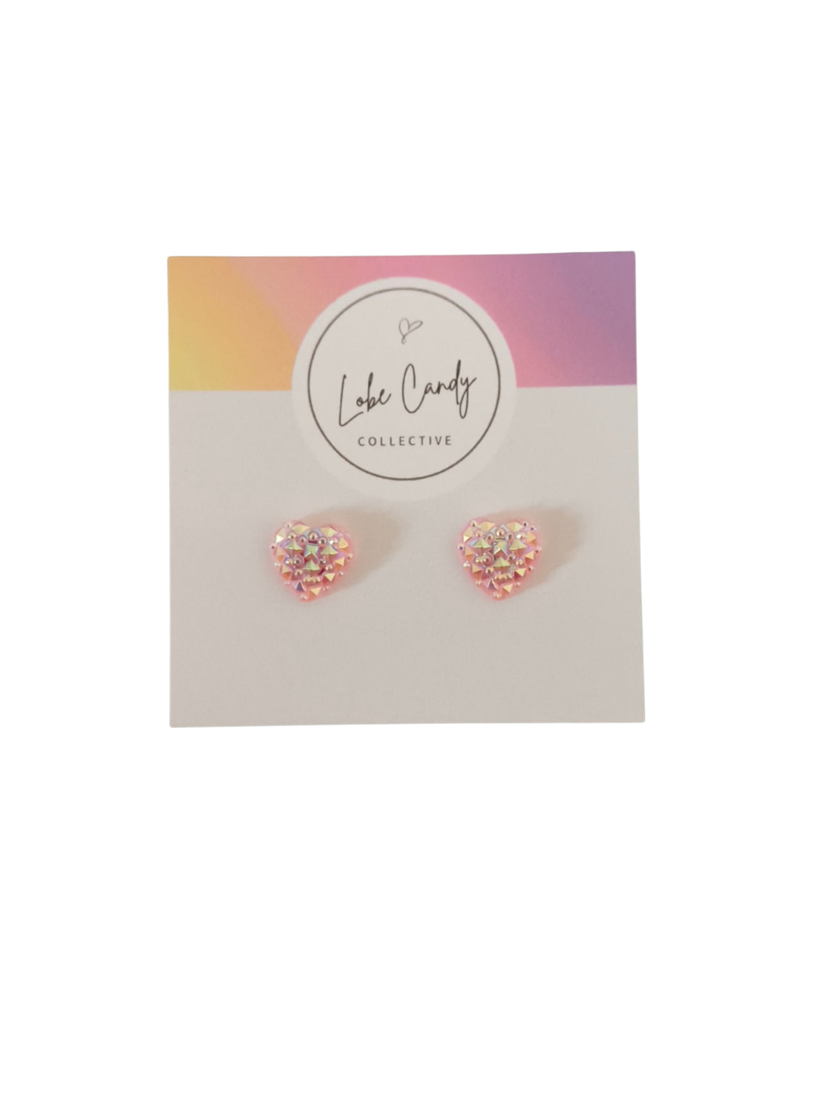Iridecent Heart (Light Pink)