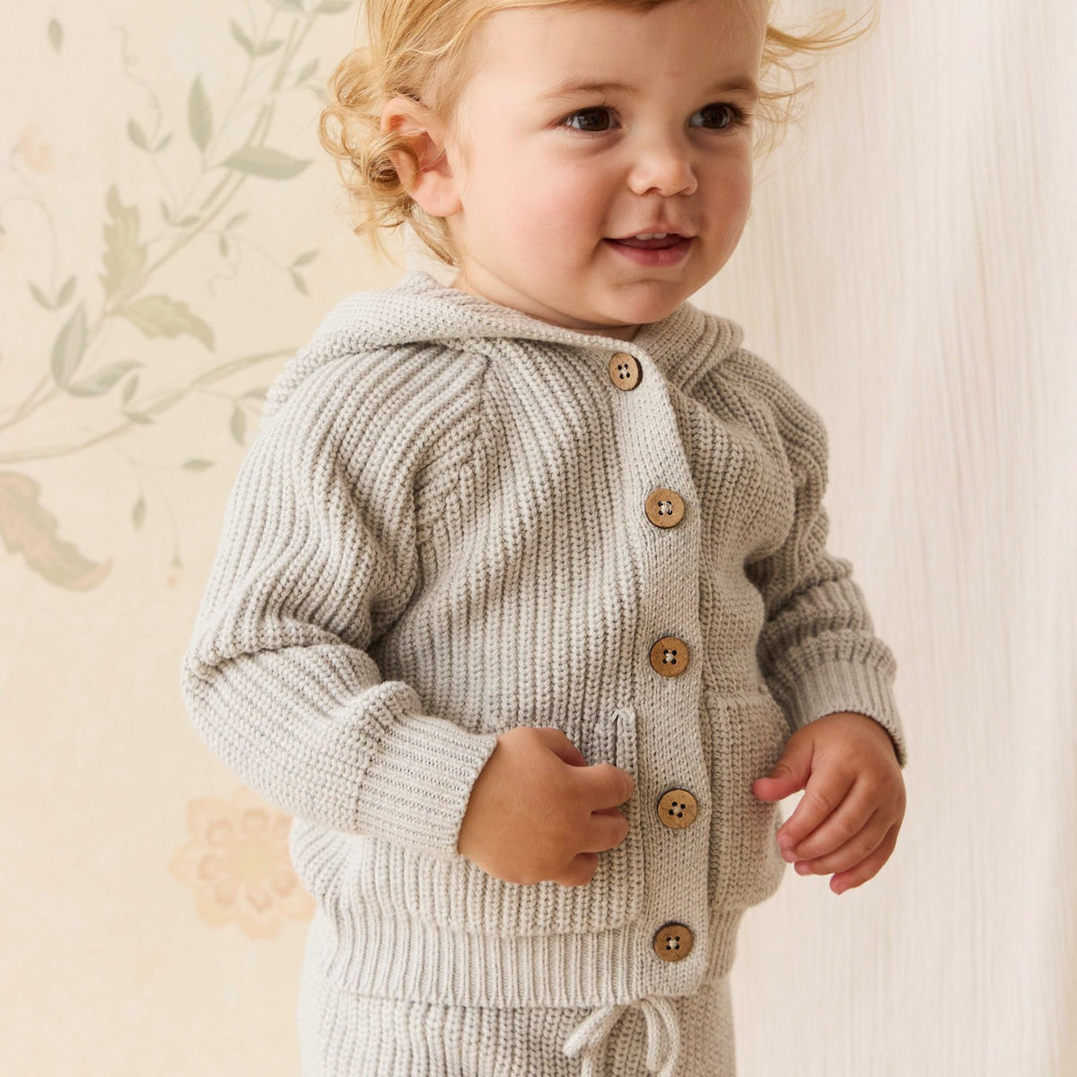 OG Bear Knit (Light Grey Marle)